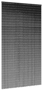 Zavjesa za vrata protiv muha tamnosiva 120x220 cm bambus - Tamno siva 120 x 220 cm Tamno siva 120 x 220 cm