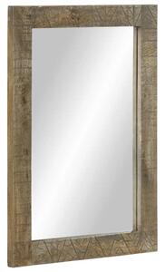 Ogledalo za kupaonicu 50x2 5x70 cm Puno drvo Mango