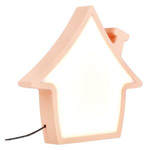 Ružičasta dječja lampa House - Candellux Lighting
