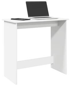 Radni stol bijeli 80 x 40 x 75 cm od iverice - Bijela Bijela