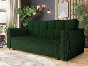 Zondo.hr Sofa na razvlačenje Pexalo (zelena) (s prostorom za odlaganje). 1105606