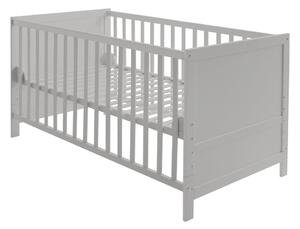 Svijetlo sivi dječji krevet 70x140 cm – Roba