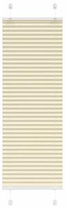 Plisirana roleta krem 45x100 cm širina tkanine 44 4 cm - Krema 45 x 100 cm Krema 45 x 100 cm