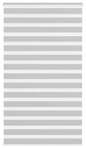 Zebraste zavjese - Zavjesa zebra 120x230 cm širina tkanine 115 9 cm poliester - Svjetlosiva 120 x 230 cm Svjetlosiva 120 x 230 c