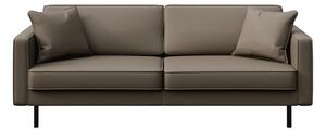 Svjetlo smeđa kožna sofa 207 cm Kobo – MESONICA