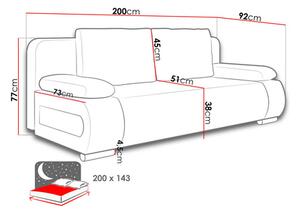Zondo.hr Sofa Erlissa (svijetlosiva). 1122137