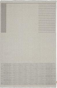 Svijetlo sivi vuneni tepih 133x190 cm Nizer – Agnella