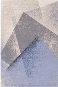 Svijetlo plavi vuneni tepih 200x300 cm Folds – Agnella