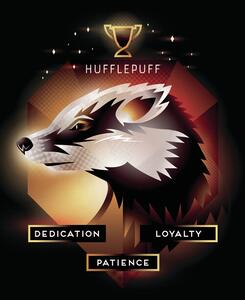 Ilustracija Harry Potter - Hufflepuff