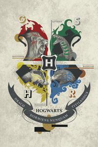 Ilustracija Harry Potter - Hogwarts Crest