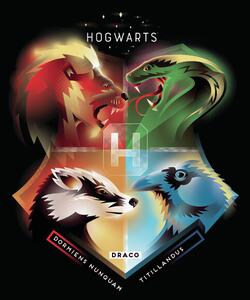 Ilustracija Harry Potter - Hogwarts Crest