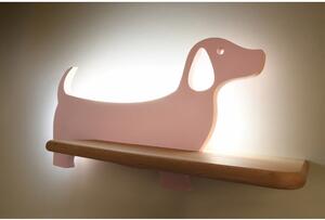 Ružičasta dječja lampa Dog - Candellux Lighting