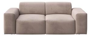 Bež sofa od samta 205 cm Fluvio – MESONICA