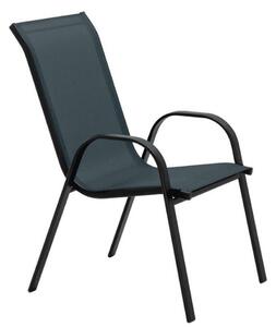 Metalna stolica Tia plava 54x71x92 cm