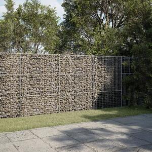 Gabion - Gabion ograde - Gabionska košara s poklopcem 300x50x150 cm pocinčano željezo - 300 x 50 x 150 cm 1 300 x 50 x 150 cm