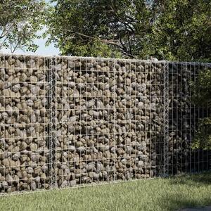 Gabion - Gabion ograde - Gabionska košara s poklopcem 100x50x100 cm pocinčano željezo - 100 x 50 x 100 cm 1 100 x 50 x 100 cm