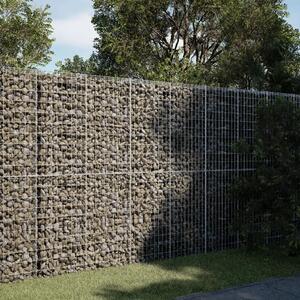Gabion - Gabion ograde - Gabionska košara s poklopcem 200x50x200 cm pocinčano željezo - 200 x 50 x 200 cm 1 200 x 50 x 200 cm