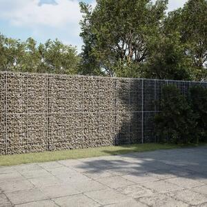 Gabion - Gabion ograde - Gabionska košara s poklopcem 600x50x200 cm pocinčano željezo - 600 x 50 x 200 cm 1 600 x 50 x 200 cm