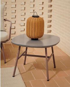 Okrugli vrtni stol s betonskom pločom stola ø 60 cm Bramant – Kave Home