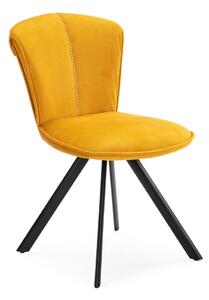 Žute blagovaonske stolice u setu 2 kom Simbra – Marckeric