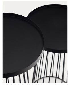 Metalni okrugli pomoćni stolići u setu 2 kom ø 36 cm Dilva – Kave Home
