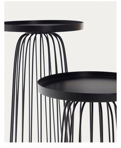 Metalni okrugli pomoćni stolići u setu 2 kom ø 36 cm Dilva – Kave Home