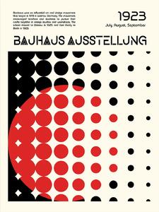 Ilustracija Bauhaus Ausstellung, Retrodrome, (30 x 40 cm)