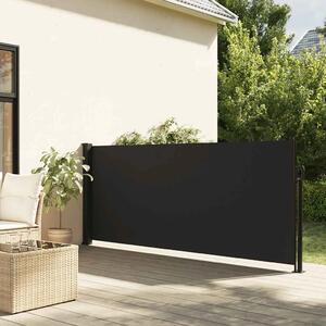 Bočna tenda na uvlačenje crna 100 x 500 cm - Crna 100 x 500 cm 1 Crna