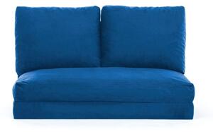 Plava sklopiva sofa 120 cm Taida – Balcab Home