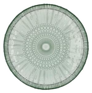 Zeleni stakleni tanjur za posluživanje ø 30 cm Kusintha – Bitz