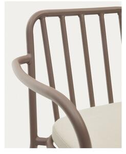 Ljubičaste metalne vrtne stolice u setu 4 kom Bramant – Kave Home