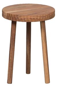 Okrugli pomoćni stol od masivnog bagrema ø 32 cm Manzi – WOOOD