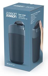 Tamno plava/antracitno siva putna šalica 450 ml Sipp – Joseph Joseph