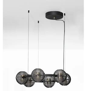 LAS VISILICA LED/3000K/60W/6087Lm/CRNA & ZLATNA & SIVA NL9009135