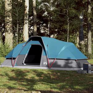 Kupolasti obiteljski šator za 9 osoba plavi vodootporni - Plava 9 osoba 1 1