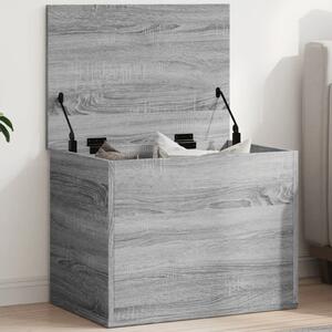 Kutija za pohranu boja hrasta 60x42x46 cm od konstruiranog drva - Sivi hrast sonoma 60 x 42 x 46 cm 1 Sivi hrast sonoma