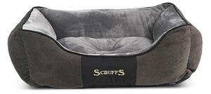 Tamno sivi plišani krevet za pse 50x60 cm Scruffs Chester M – Plaček Pet Products