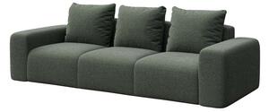 Zelena sofa od bouclé tkanine 287 cm Feiro – MESONICA