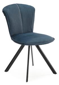 Tamno plave blagovaonske stolice u setu 2 kom Simbra – Marckeric