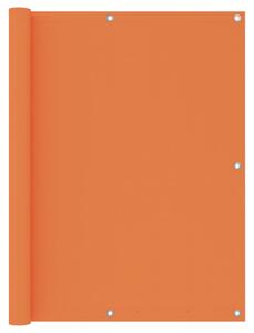 VidaXL Balkonski zastor narančasti 120 x 500 cm od tkanine Oxford