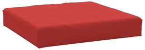 VidaXL Jastuk za otoman od paleta crveni od tkanine
