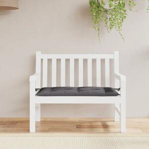 Jastuk za vrtnu klupu antracit 110 x 50 x 7 cm tkanina Oxford - Antracit 1 Antracit