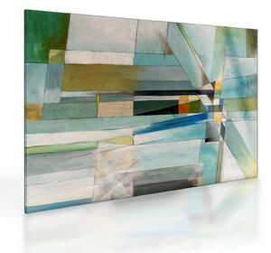 Staklena slika - Apstrakcija (70x50 cm)