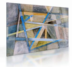 Staklena slika - Apstrakcija (70x50 cm)