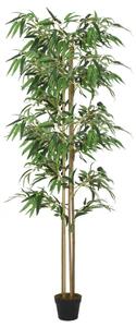 Umjetno stablo bambusa 1520 listova 200 cm zeleno - 20 x 200 cm 1 20 x 200 cm