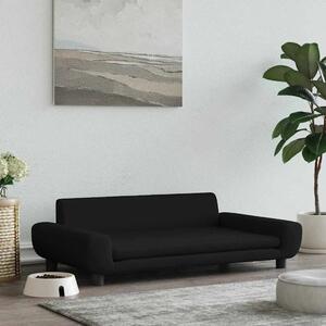 Krevet za pse crni 100 x 54 x 33 cm baršunasti - Crna 100 x 54 x 33 cm Crna 100 x 54 x 33 cm