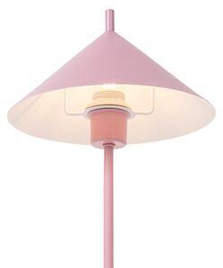 Dizajnerska stolna lampa roza - Triangolo