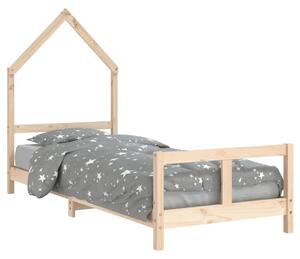 VidaXL Okvir za dječji krevet 80 x 200 cm od masivne borovine