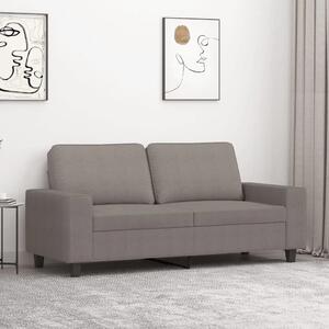 Dvosjed od tkanine smeđesivi 140 cm - Sivo-smeđa 140 cm Sivo-smeđa 140 cm