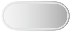 VidaXL LED kupaonsko ogledalo 100 x 45 cm ovalno